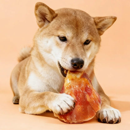 PeaChew Air-Dried Beef Knee Bone Chew