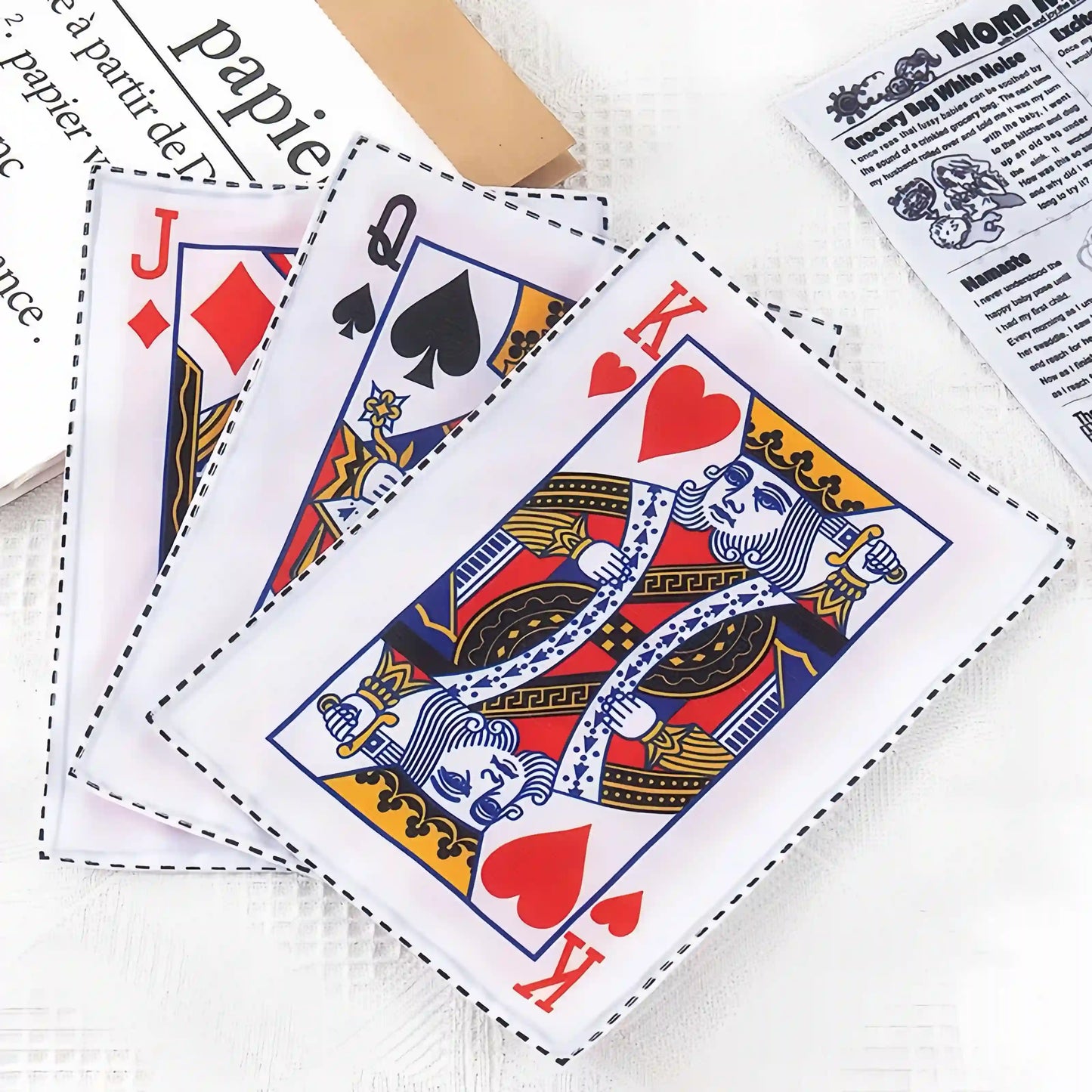 Tough Crinkle Card Toy: Chew-Proof, Washable Fun